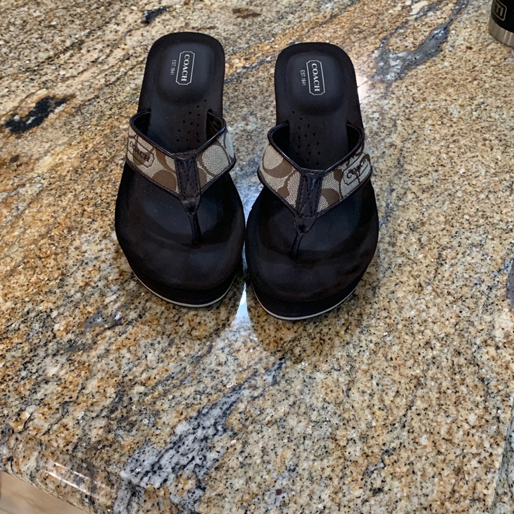 Coach Jaicee Wedge Sandals